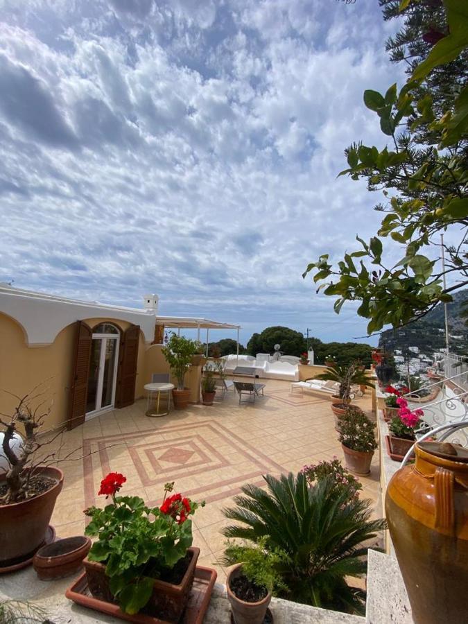 Capri Sea View Villa Buitenkant foto
