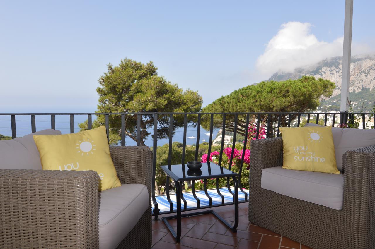 Capri Sea View Villa Buitenkant foto